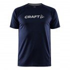 Pánské triko Craft Core Unify Logo tmavě modrá